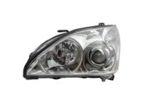 OEM 2005 Lexus RX330 Headlamp Unit With Gas, Left - 81185-48210