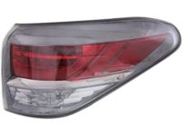 OEM Lexus RX350 Lens & Body, Rear Combination Lamp - 81551-48300