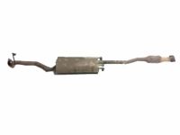 Genuine Toyota Center Exhaust Pipe Assembly - 17420-20400