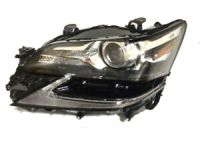 OEM 2020 Lexus GS F Headlamp Unit With Gas, Left - 81185-30J30