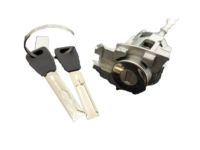 OEM 2009 Lexus IS F Door Lock Cylinder & Key Set, Left - 69052-50150