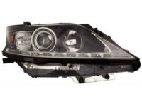 OEM 2013 Lexus RX450h Headlamp Unit With Gas, Right - 81145-48B10