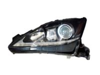 OEM 2012 Lexus IS250 Headlamp Unit With Gas, Left - 81185-53543