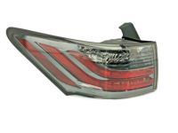 OEM 2017 Lexus CT200h Lens & Body, Rear Combination Lamp - 81561-76090