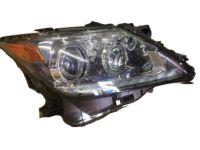OEM Lexus LX570 Headlamp Unit With Gas, Right - 81145-60F80