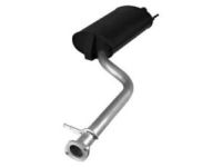 OEM 2013 Lexus LS460 Exhaust Tail Pipe Assembly - 17430-38680