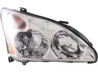 OEM 2005 Lexus RX330 Headlight Assembly Pair Driver And Passenger Side Halogen - 81150-0E010