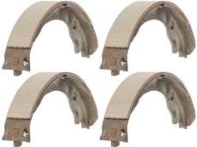 Mopar 68020626AB Parking Brake Shoe And Lining Kit