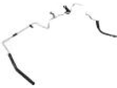 Mopar 68169571AD Hose-Power Steering Return