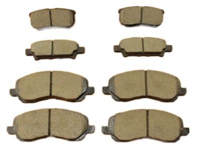 Mopar 2AMV3494AA Front Disc Brake Pad Set