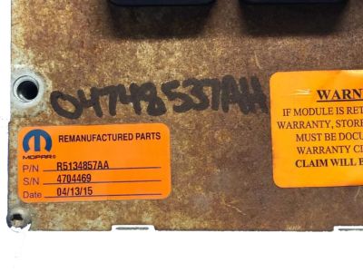 Mopar R5134857AA Electrical Powertrain Control Module