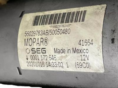 Mopar 56029783AB Starter Motor