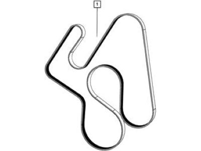 Mopar 5281669AA SERPENTINE