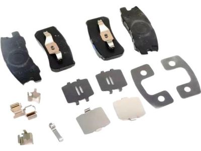 Mopar 68028671AA Rear Disc Brake Pad Kit