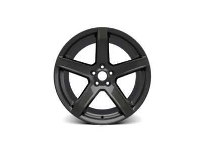 Mopar 5ZW66VXWAC Black Painted Aluminum Wheel