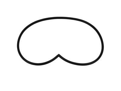 Mopar 5074647AH WEATHERSTRIP-Rear Door Body Mounted