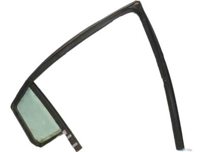 Mopar 5074573AJ Glass-Door Glass Run With Glass