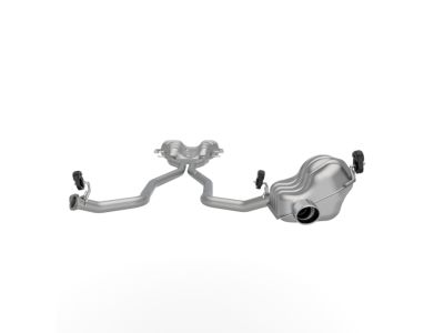 Mopar 68276648AA Exhaust Muffler And Tailpipe