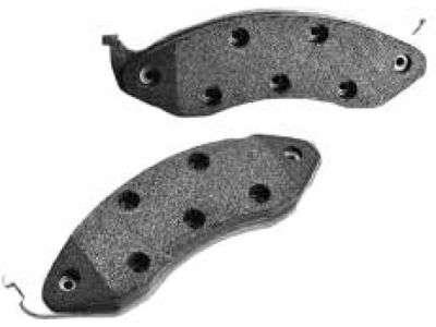 Mopar 5134358AA Front Disc Brake Pad Kit