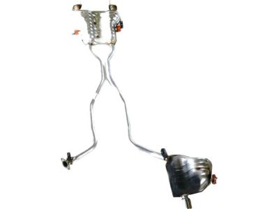 Mopar 5147570AD Exhaust Muffler Resonator And Tailpipe