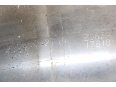 Mopar 68381656AA Exhaust Pipe