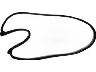 Mopar 5067765AC WEATHERSTRIP-Rear Door Mounted
