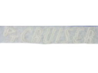 Mopar 5303581AB NAMEPLATE-Pt Cruiser
