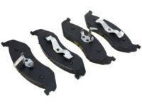 OEM 2004 Jeep Wrangler Front Disc Brake Pad Kit - 5191955AA