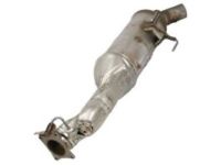 OEM 1988 Chrysler LeBaron Front Catalytic Converter With Pipes - E0015031