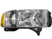 OEM 1999 Dodge Ram 2500 Passengers Combination Headlight Replacement - 55077024AC