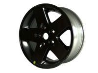 OEM 2010 Jeep Wrangler Aluminum Wheel - 1SU90CDMAB