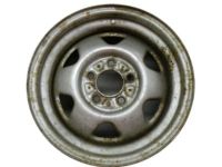 OEM 1997 Jeep Wrangler Steel Wheel - 5EW03S4AAB