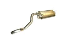 OEM 2004 Jeep Liberty Exhaust Muffler And Tailpipe - 52101120AD