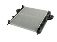 OEM 2004 Jeep Liberty Engine Cooling Radiator - 52080120AE