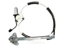 OEM 2001 Jeep Cherokee Front Door Window Regulator - 55155012AJ