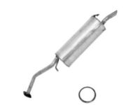 OEM 2016 Jeep Patriot Exhaust Muffler And Resonator - 68142881AE