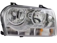 OEM 2009 Chrysler 300 Passengers Halogen Headlight Lens Replacement - 4805756AI