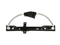 OEM Jeep Wrangler Front Door Window Regulator Left - 68301893AA