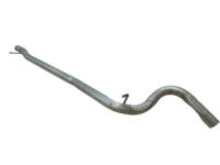OEM 2008 Jeep Wrangler Exhaust Extension Pipe - 52059938AI
