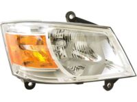OEM 2010 Dodge Grand Caravan Passenger Side Headlight Assembly - 5113332AD