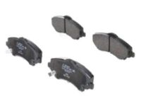 OEM Jeep Wrangler Front Disc Brake Pad Kit - 68044866AC