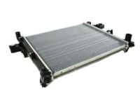 OEM 2008 Jeep Grand Cherokee Engine Cooling Radiator - 55116858AA