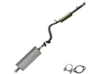 OEM 2006 Dodge Ram 1500 Exhaust Muffler - 55366318AC