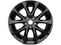 OEM Dodge Black Painted Aluminum Wheel - 6GA73DX8AA