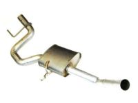 OEM Ram Exhaust Resonator And Tailpipe - 52855886AA