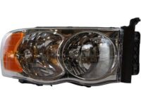OEM 2005 Dodge Ram 1500 Passenger Side Headlight Assembly - 55077120AG