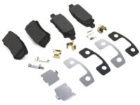 OEM 2016 Jeep Compass Rear Disc Brake Pad Kit - 5191271AC