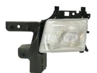 OEM Dodge Ram 1500 Van Passengers Headlight Lens Replacement - 55076524AC