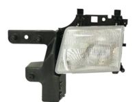 OEM Dodge Ram 3500 Van Passengers Headlight Lens Replacement - 55076524AC