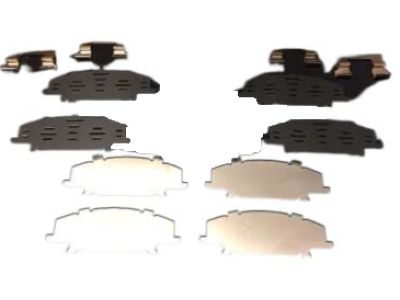 Infiniti D1080-ZQ00A Hardware Kit-Front Disc Brake Pad